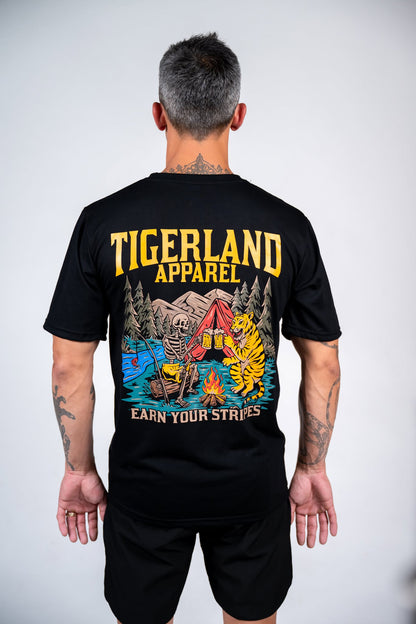 Tigerland Camping Short Sleeve T Shirt